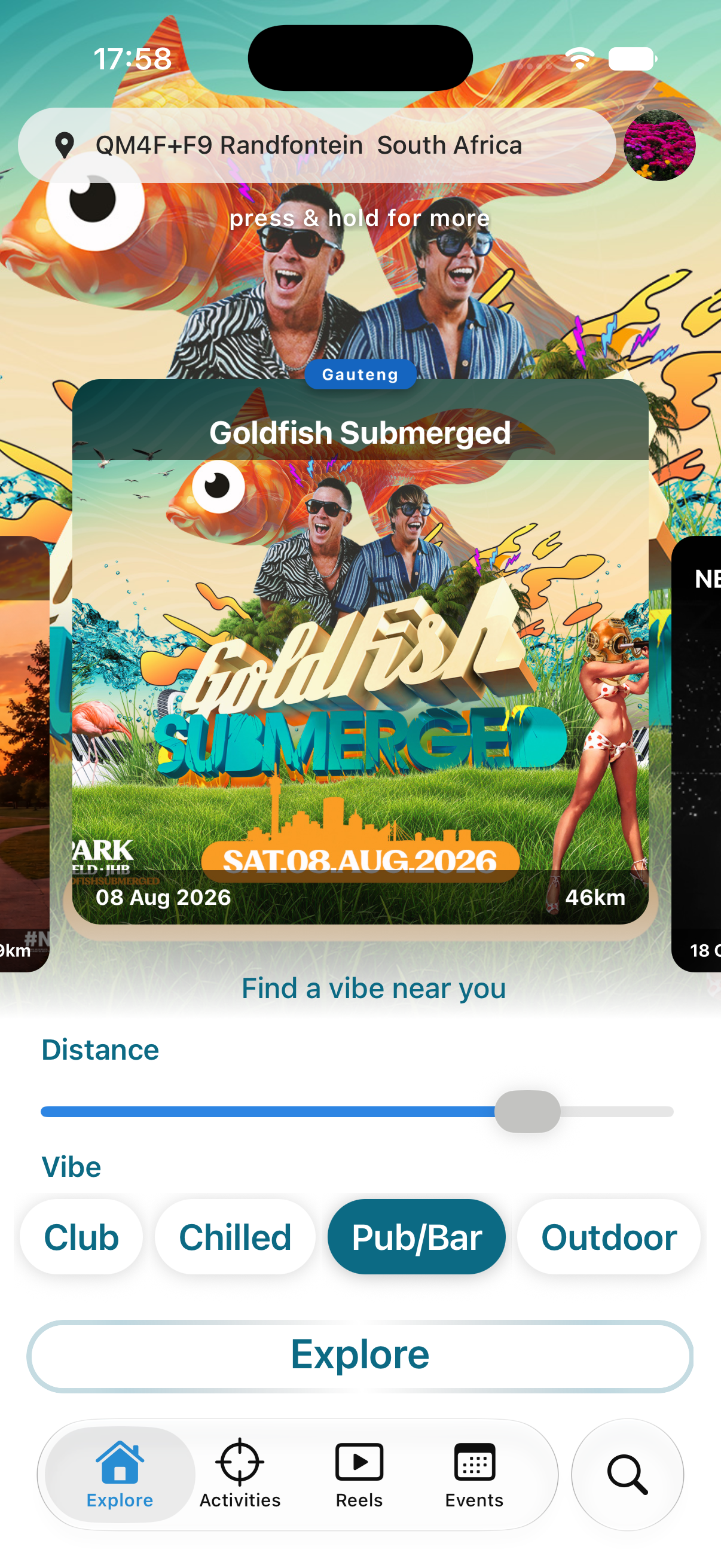 Explore Screen